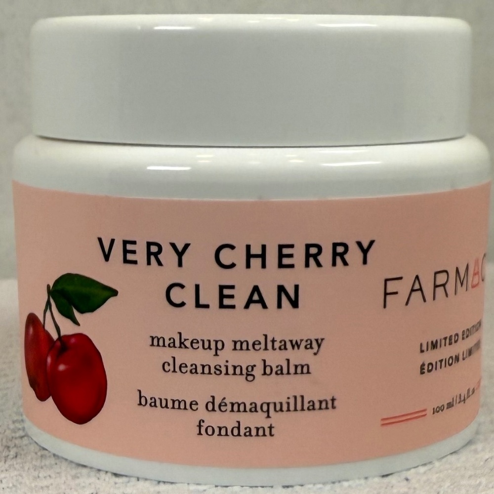 Farmacy Very Cherry Clean Makeup Meltaway Cleansing Balm - NEW